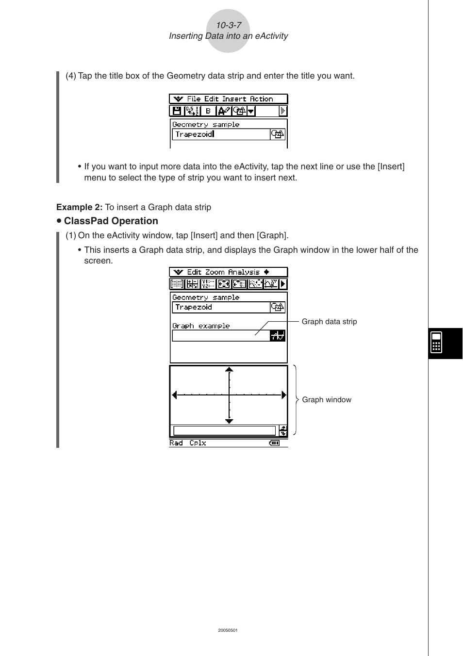 Casio ClassPad 300 PLUS User Manual | Page 482 / 753