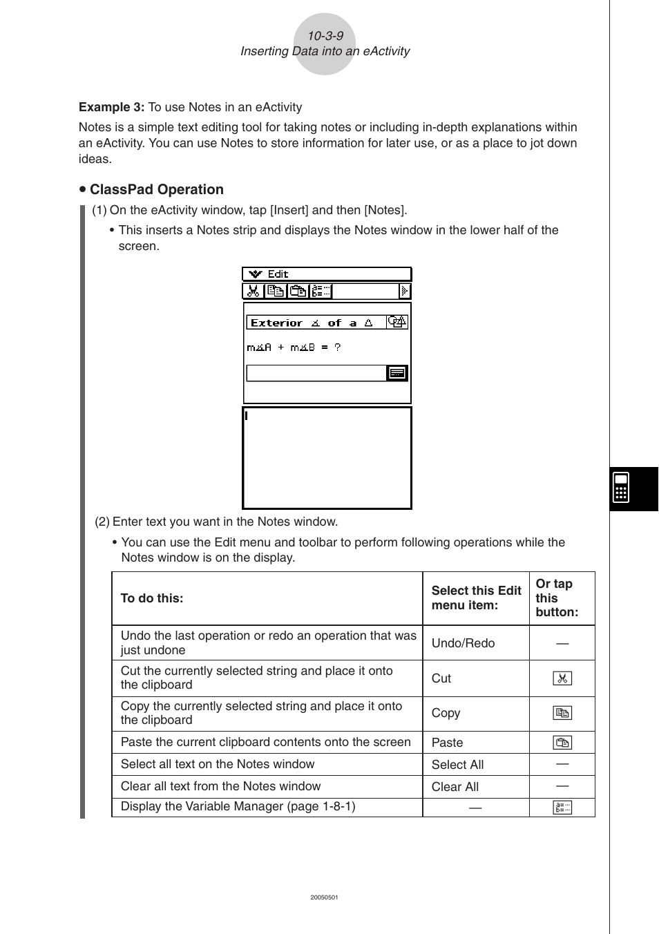 Casio ClassPad 300 PLUS User Manual | Page 484 / 753