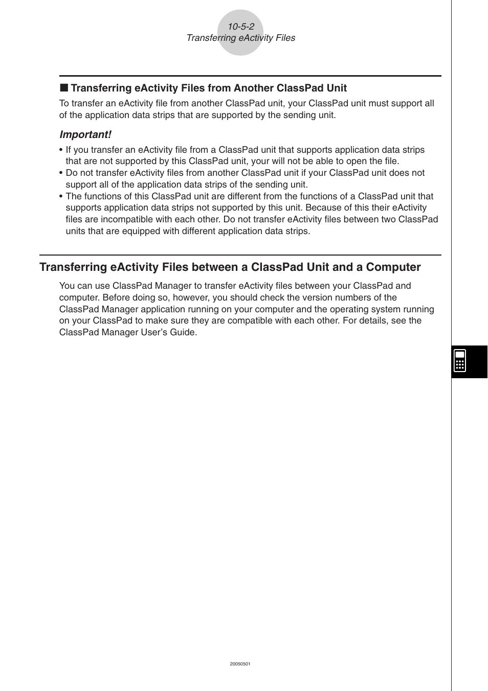 Casio ClassPad 300 PLUS User Manual | Page 494 / 753