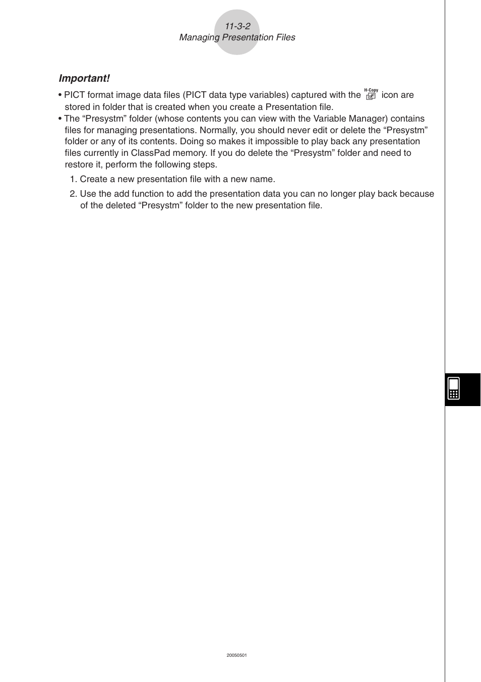Casio ClassPad 300 PLUS User Manual | Page 504 / 753