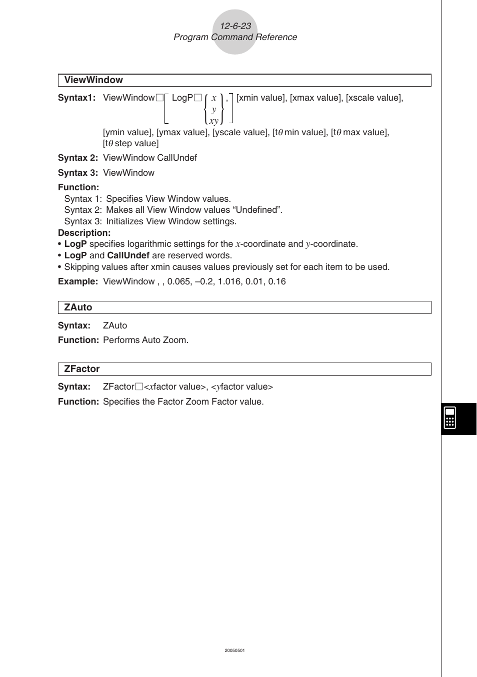 Casio ClassPad 300 PLUS User Manual | Page 568 / 753