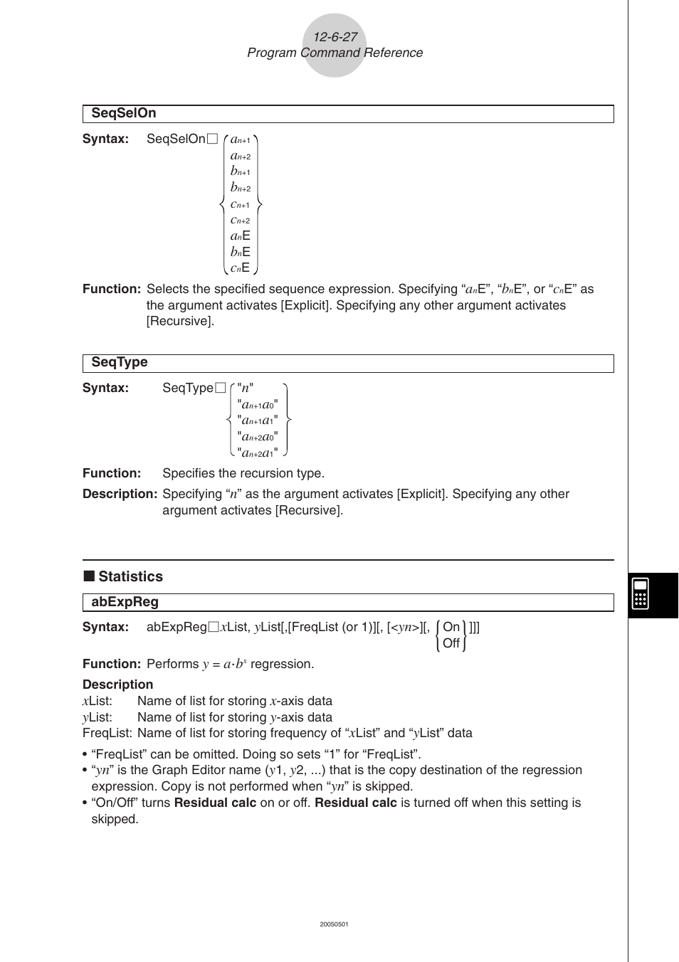 Casio ClassPad 300 PLUS User Manual | Page 572 / 753