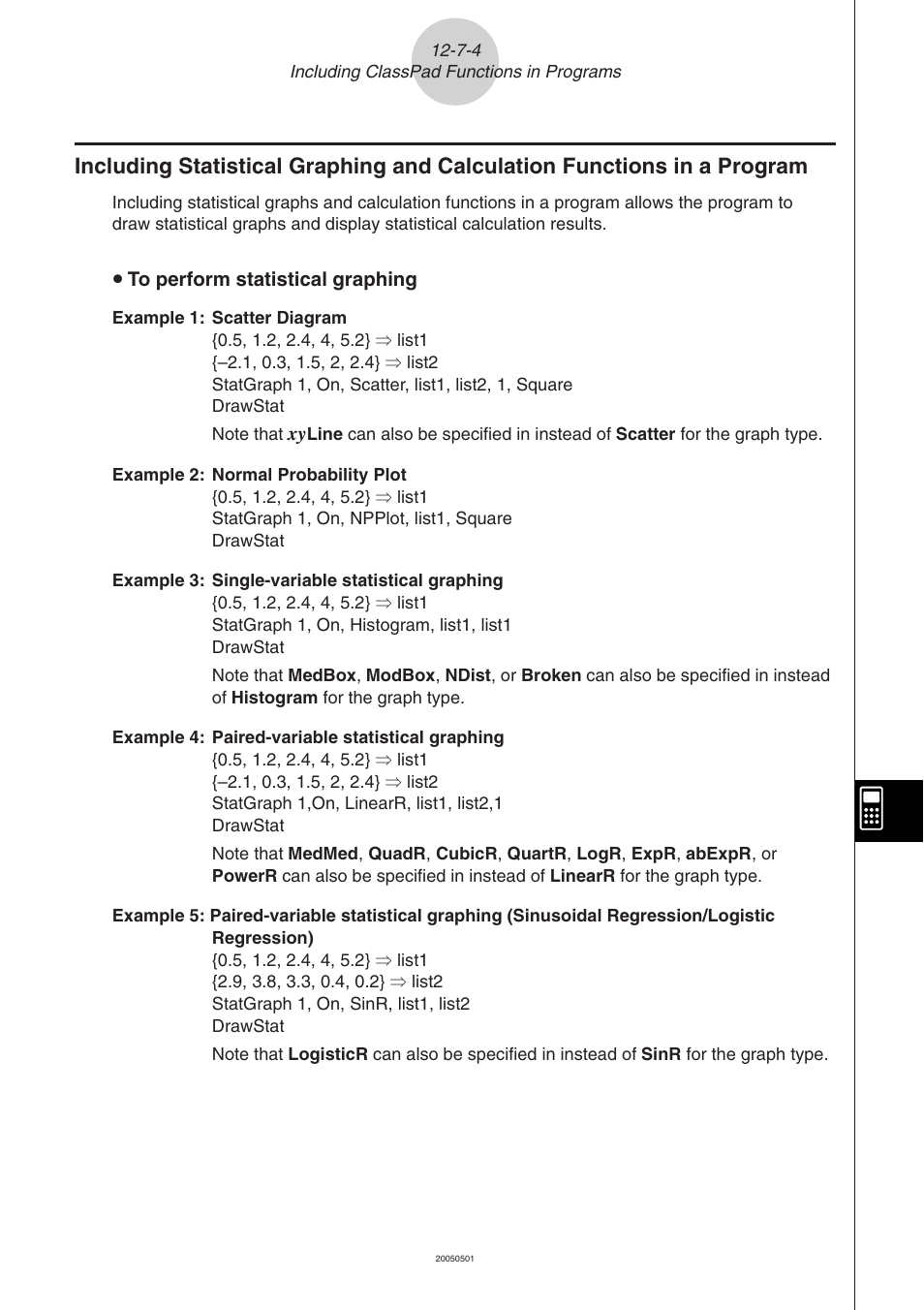 Casio ClassPad 300 PLUS User Manual | Page 595 / 753