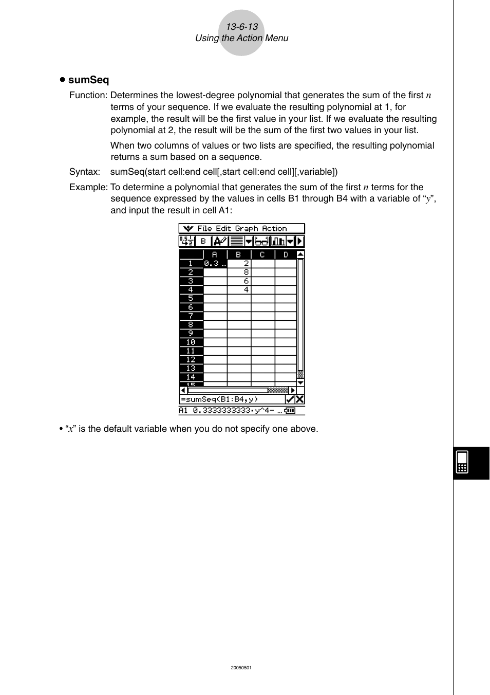 Casio ClassPad 300 PLUS User Manual | Page 640 / 753