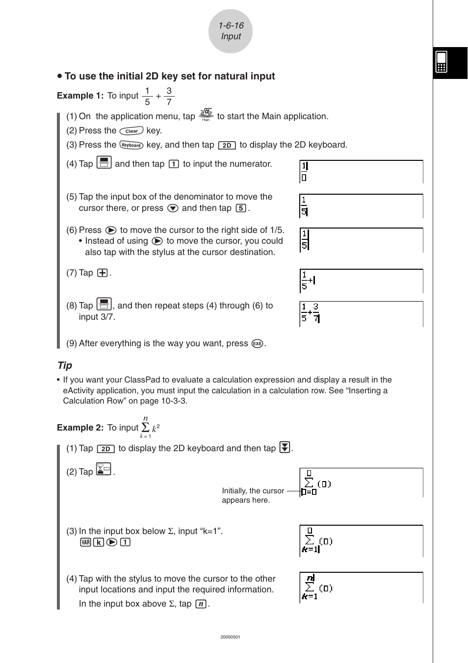 Casio ClassPad 300 PLUS User Manual | Page 65 / 753