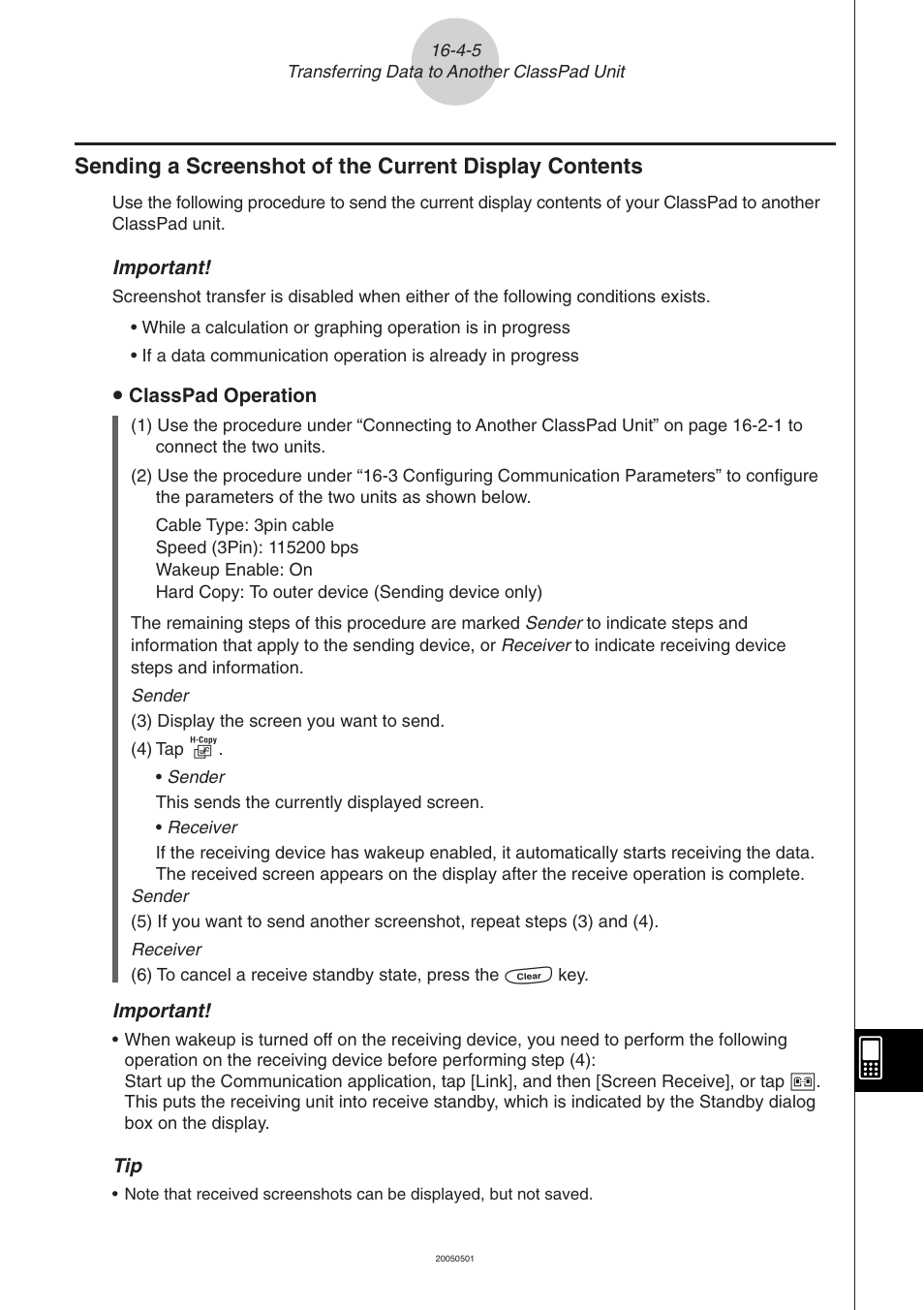 Casio ClassPad 300 PLUS User Manual | Page 713 / 753