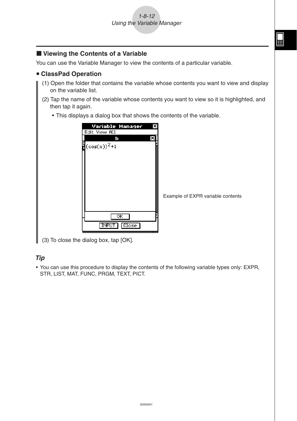 Casio ClassPad 300 PLUS User Manual | Page 89 / 753