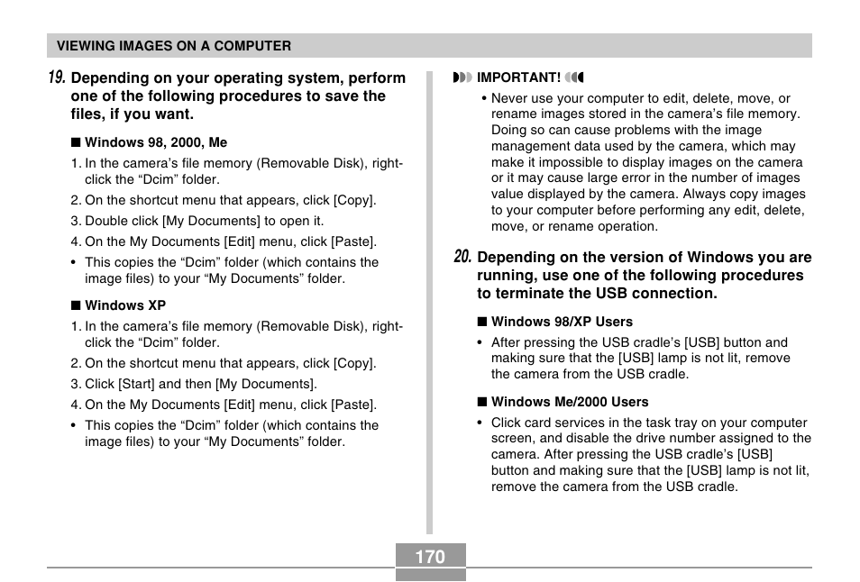 Casio EX-Z57 User Manual | Page 170 / 214