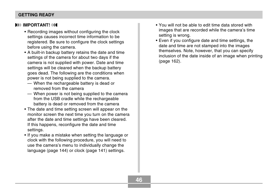 Casio EX-Z57 User Manual | Page 46 / 214