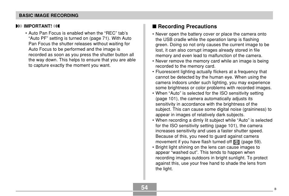 Casio EX-Z57 User Manual | Page 54 / 214