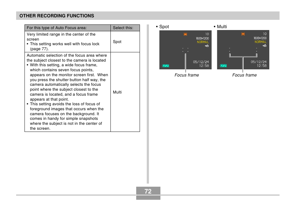 Casio EX-Z57 User Manual | Page 72 / 214