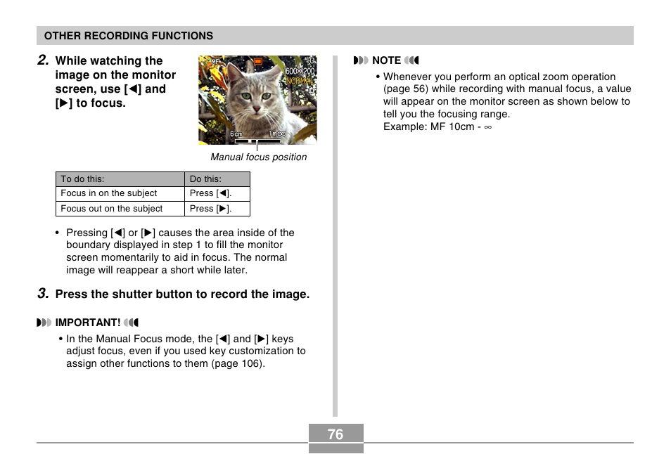 Casio EX-Z57 User Manual | Page 76 / 214