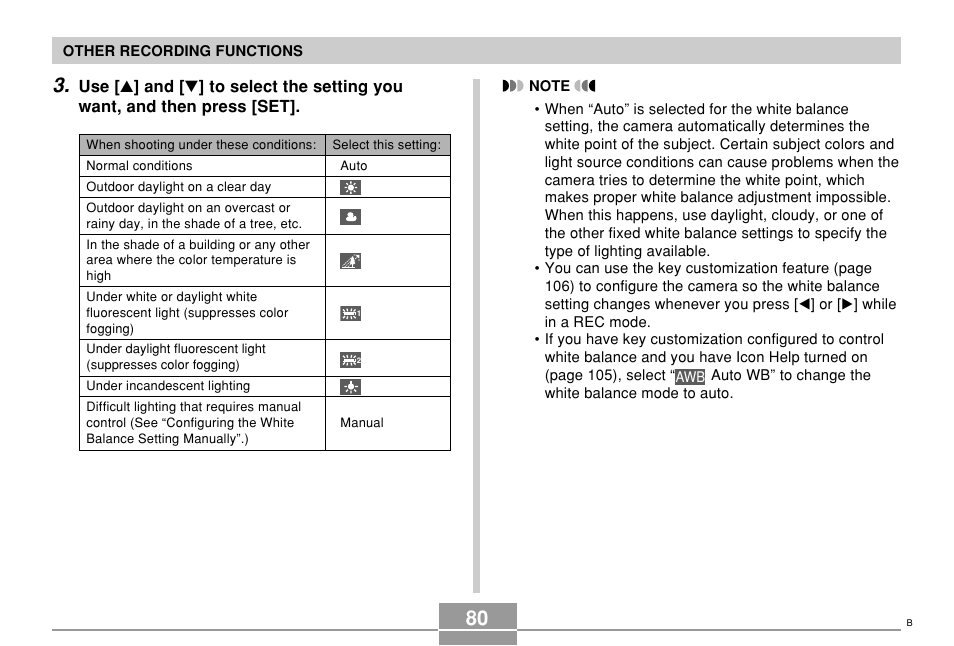 Casio EX-Z57 User Manual | Page 80 / 214
