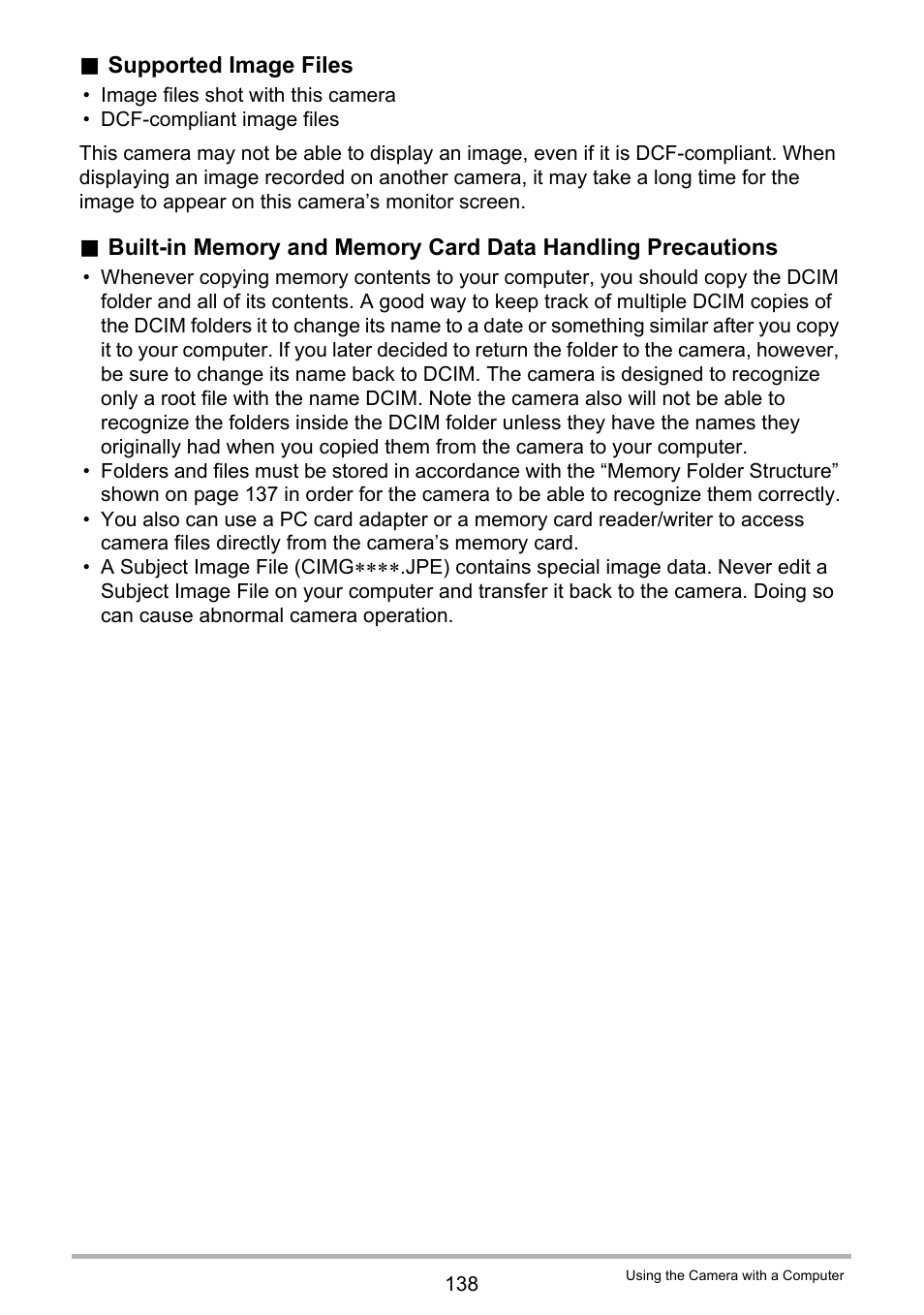 Casio EX-G1 User Manual | Page 138 / 193