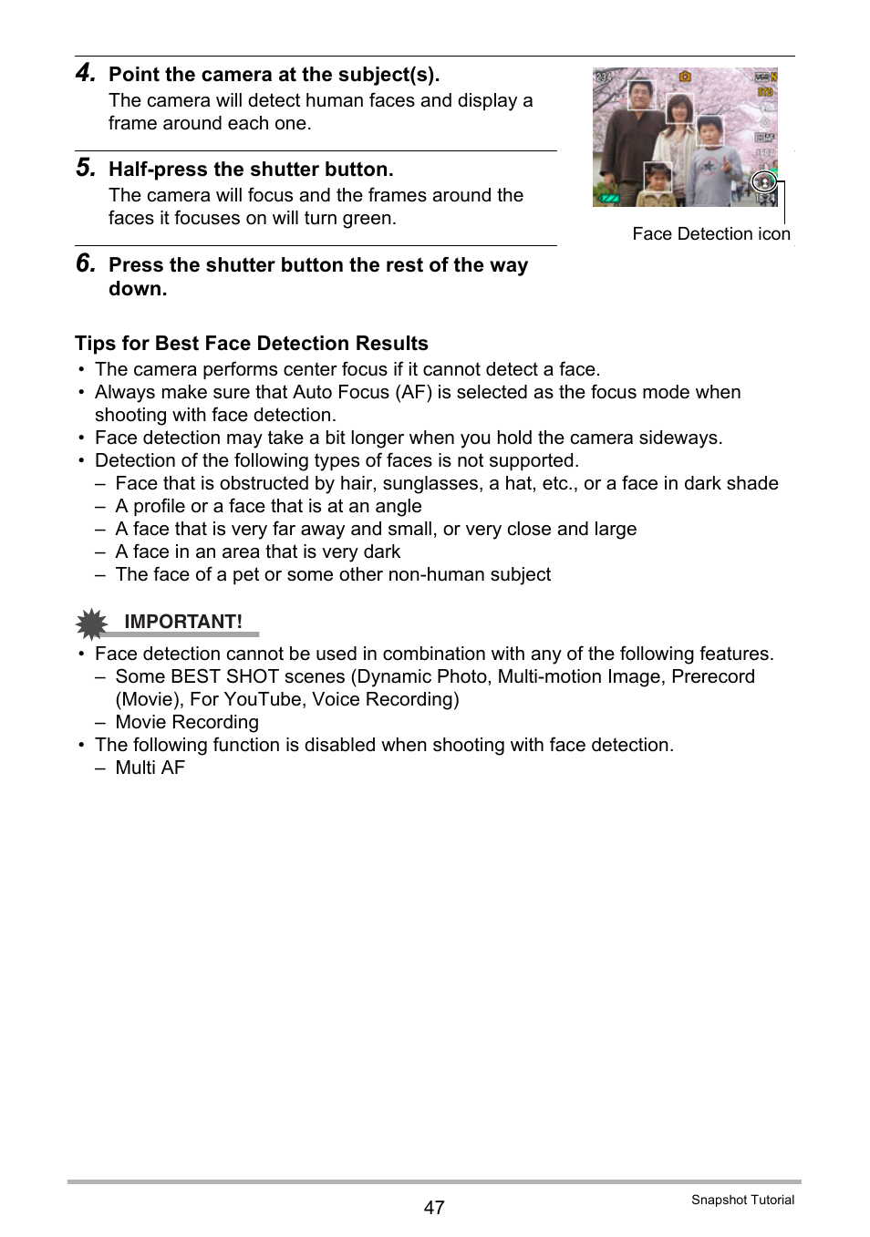 Casio EX-G1 User Manual | Page 47 / 193