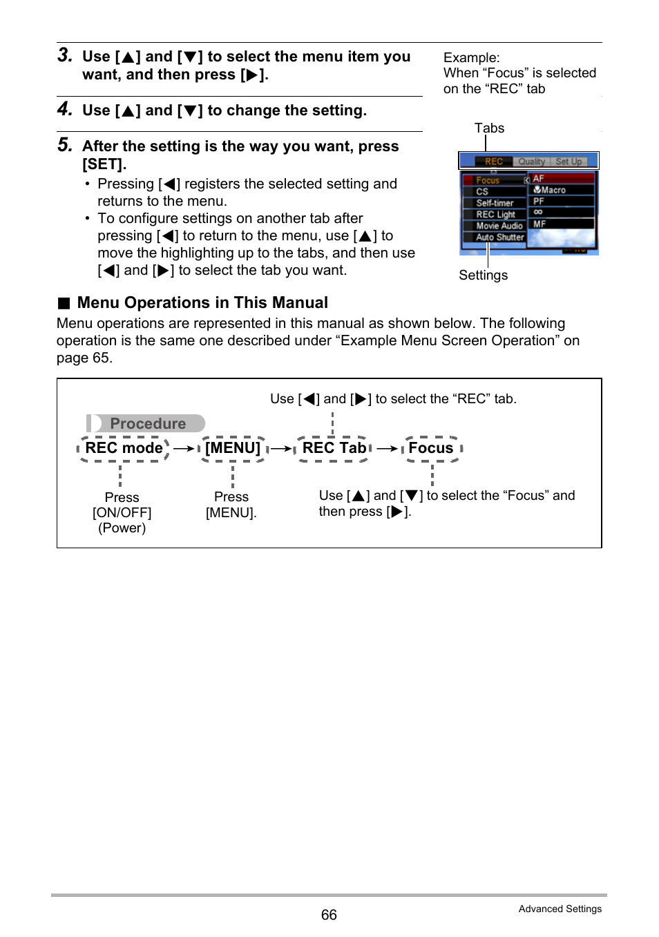 Casio EX-G1 User Manual | Page 66 / 193