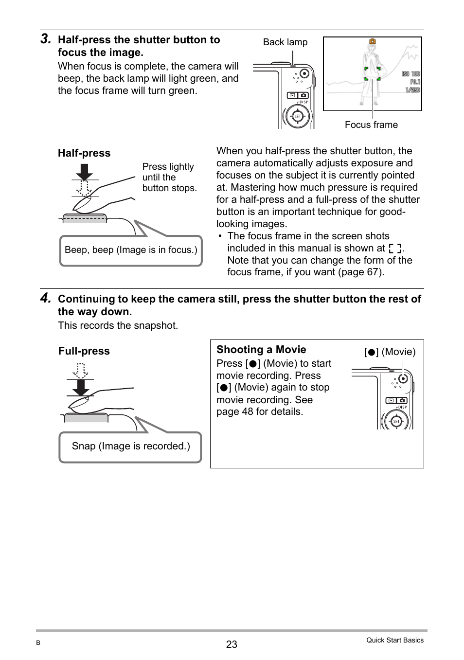 Casio EXILIM EX-Z25 User Manual | Page 23 / 193