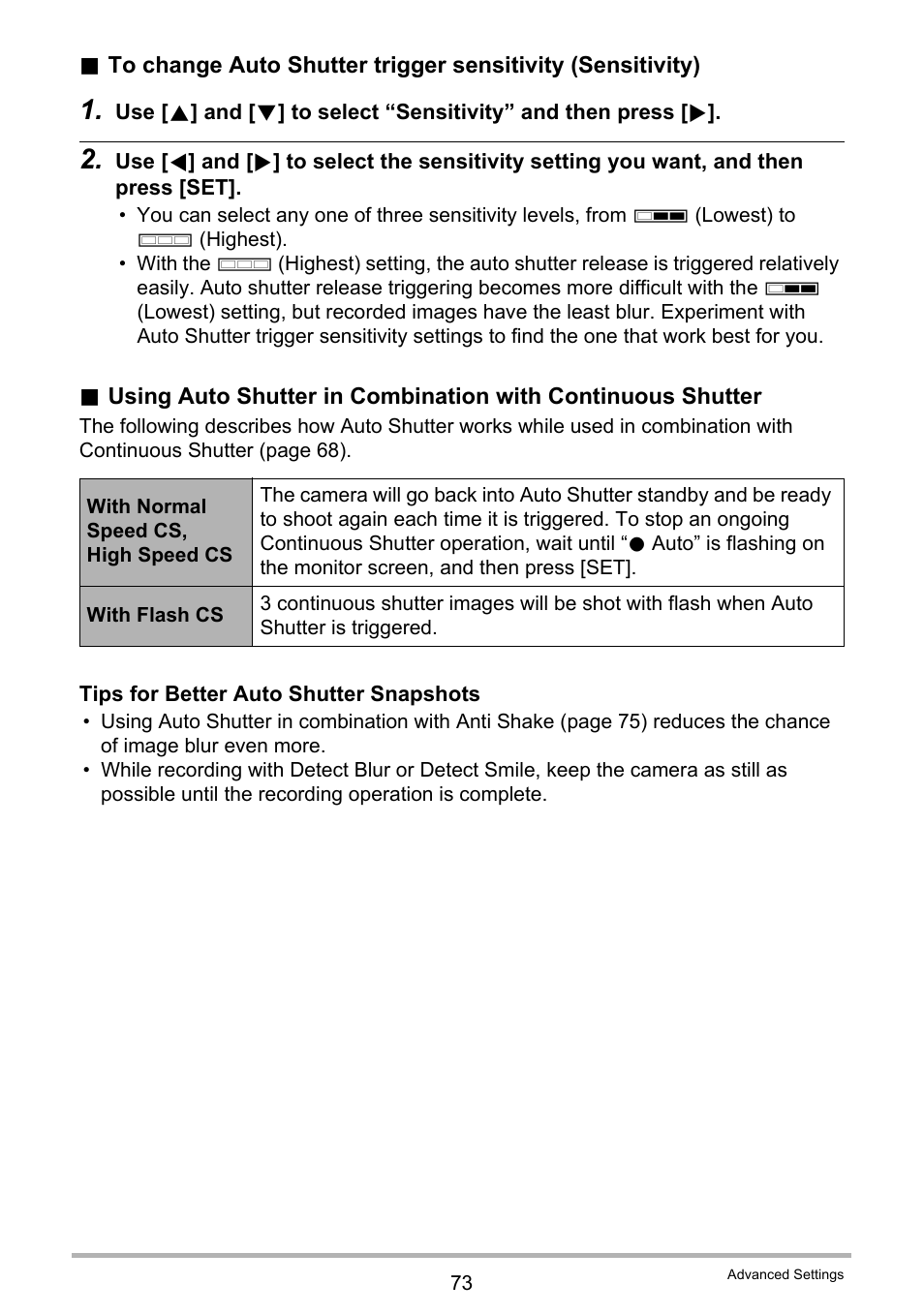 Casio EXILIM EX-Z25 User Manual | Page 73 / 193