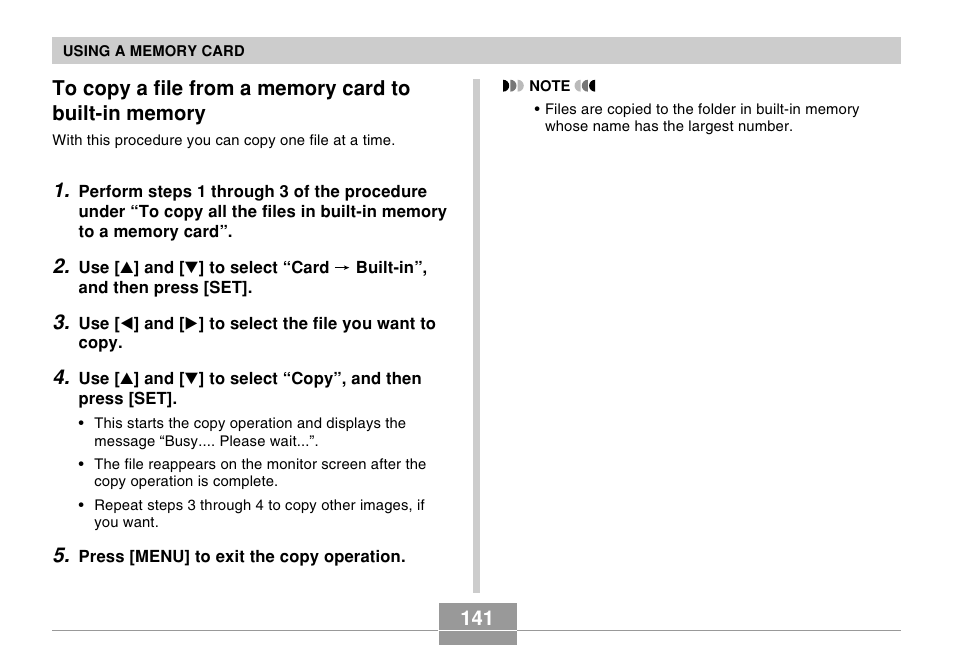 Casio EX-Z30/EX-Z40 User Manual | Page 141 / 198