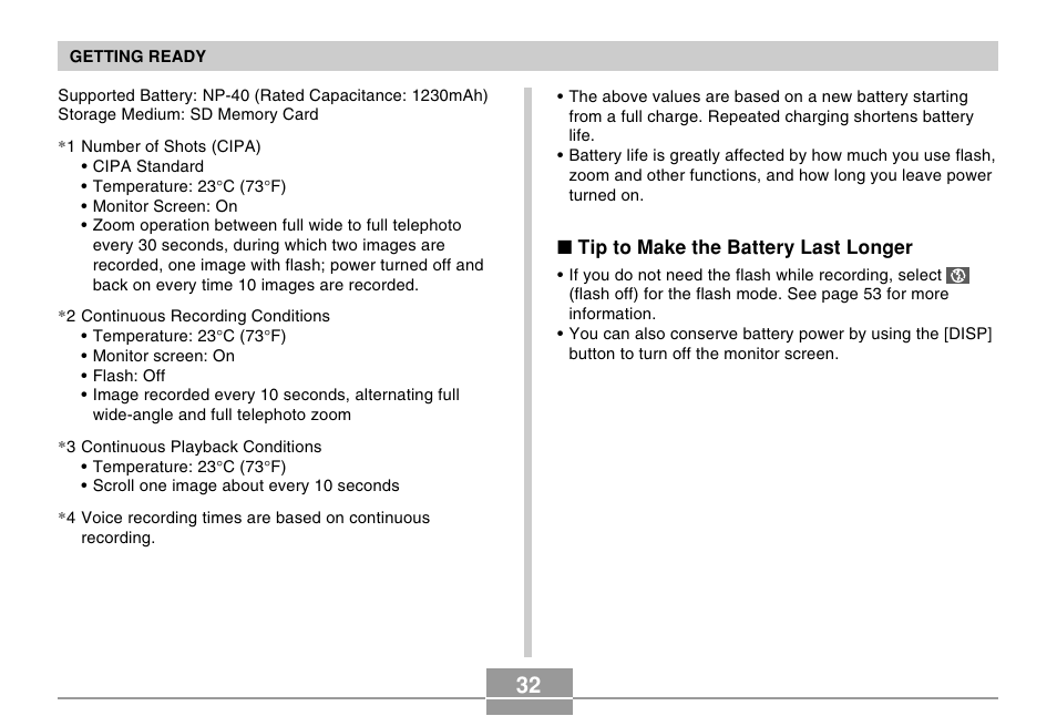 Casio EX-Z30/EX-Z40 User Manual | Page 32 / 198