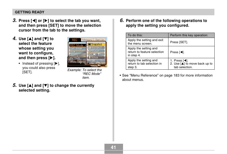 Casio EX-Z30/EX-Z40 User Manual | Page 41 / 198