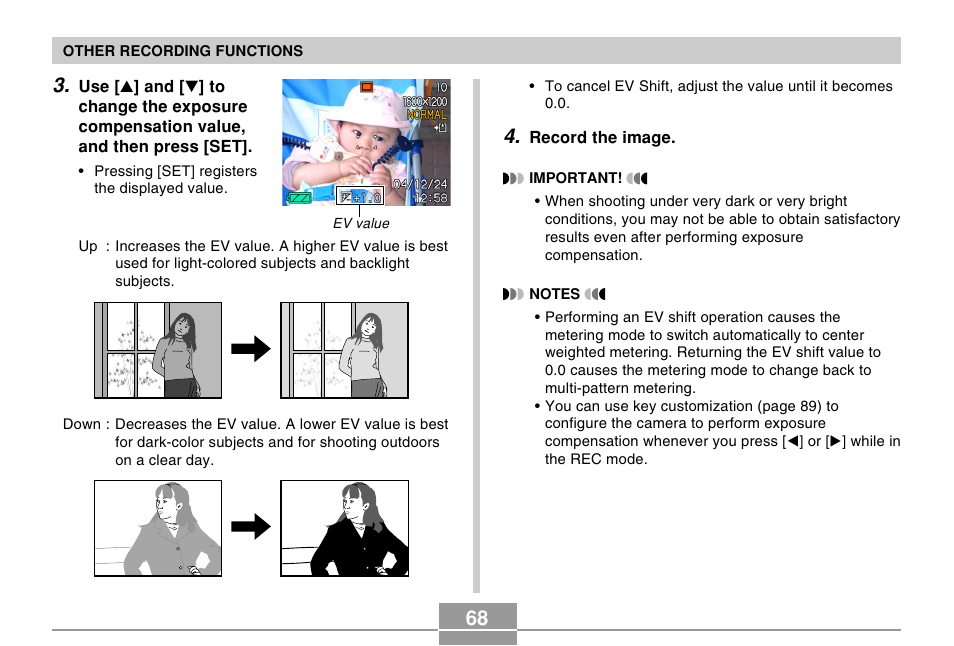 Casio EX-Z30/EX-Z40 User Manual | Page 68 / 198