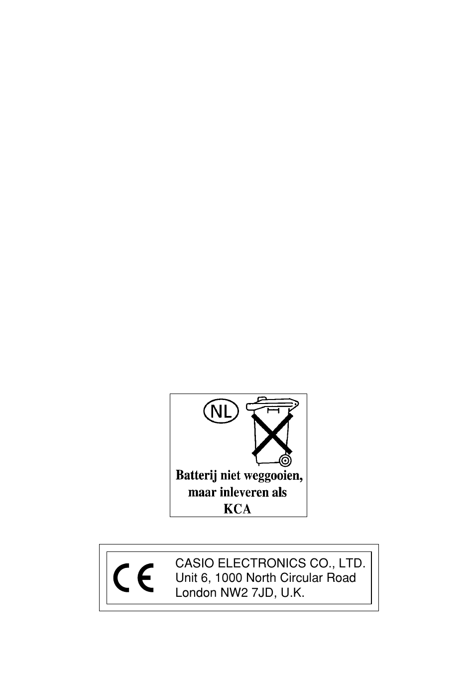 Casio Cassiopeia BE-300 User Manual | Page 46 / 47