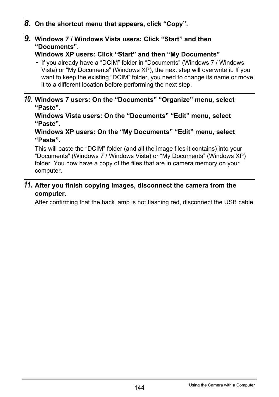 Casio EXILIM EX-ZR20 User Manual | Page 144 / 197