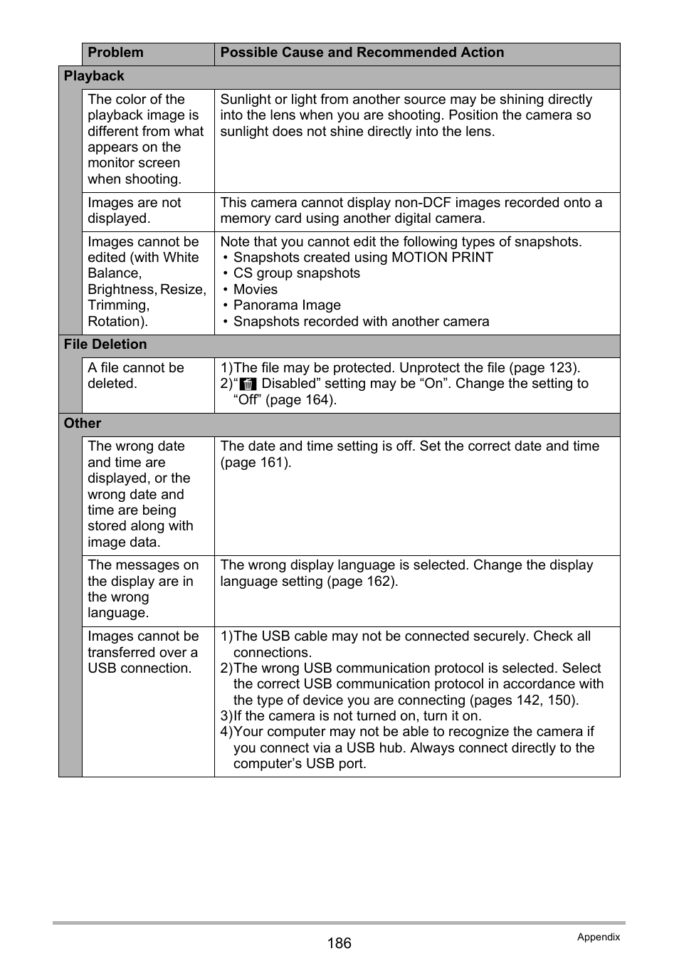 Casio EXILIM EX-ZR20 User Manual | Page 186 / 197