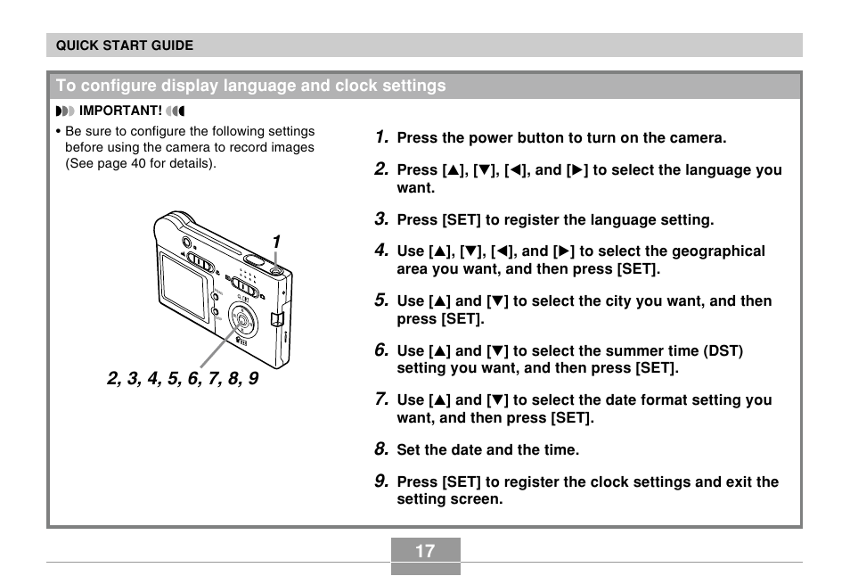 Casio EX-M20U User Manual | Page 17 / 54