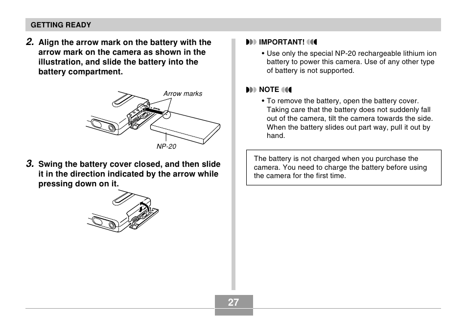 Casio EX-M20U User Manual | Page 27 / 54