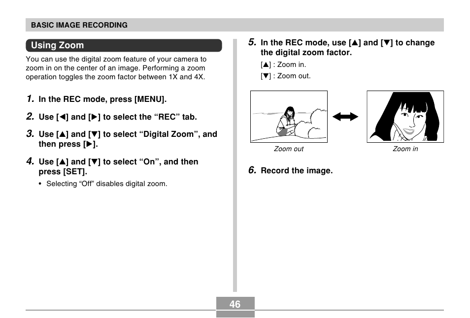 Casio EX-M20U User Manual | Page 46 / 54