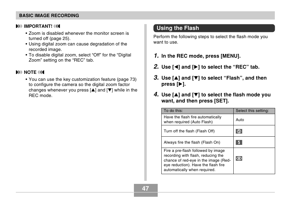 Casio EX-M20U User Manual | Page 47 / 54
