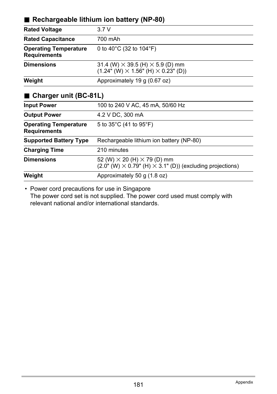 Casio EXILIM EX-Z550 User Manual | Page 181 / 196