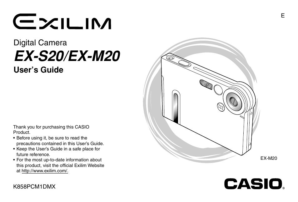 Casio EX-S20 User Manual | 42 pages