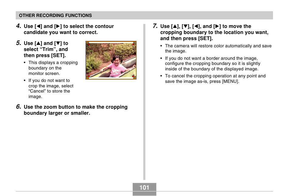 Casio EX-Z70 User Manual | Page 101 / 252