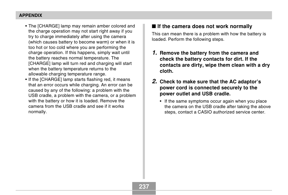 Casio EX-Z70 User Manual | Page 237 / 252