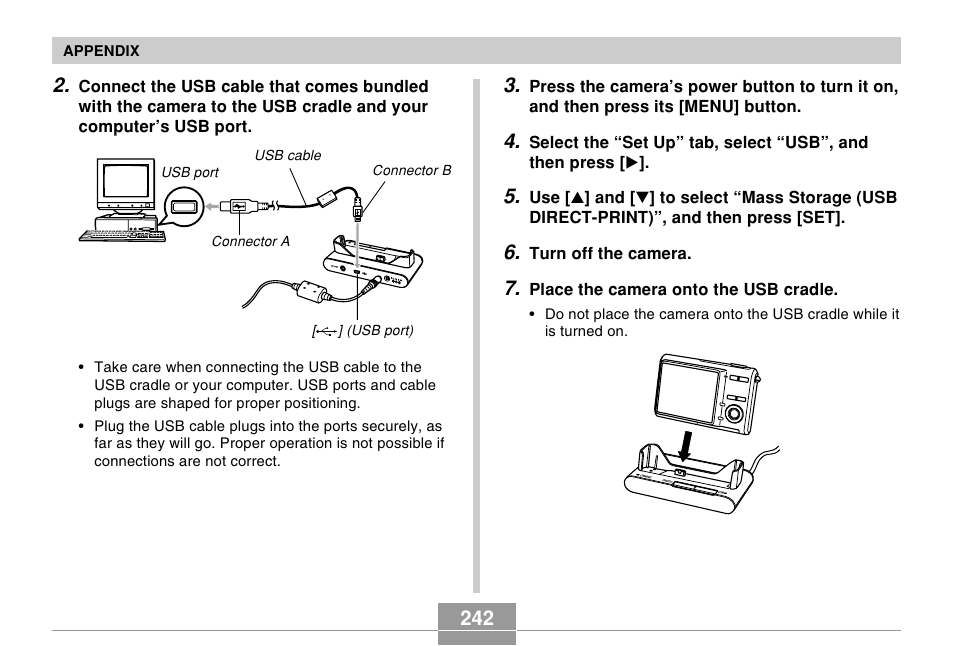 Casio EX-Z70 User Manual | Page 242 / 252
