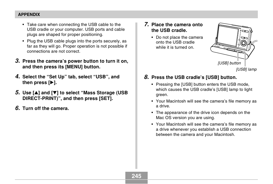 Casio EX-Z70 User Manual | Page 245 / 252