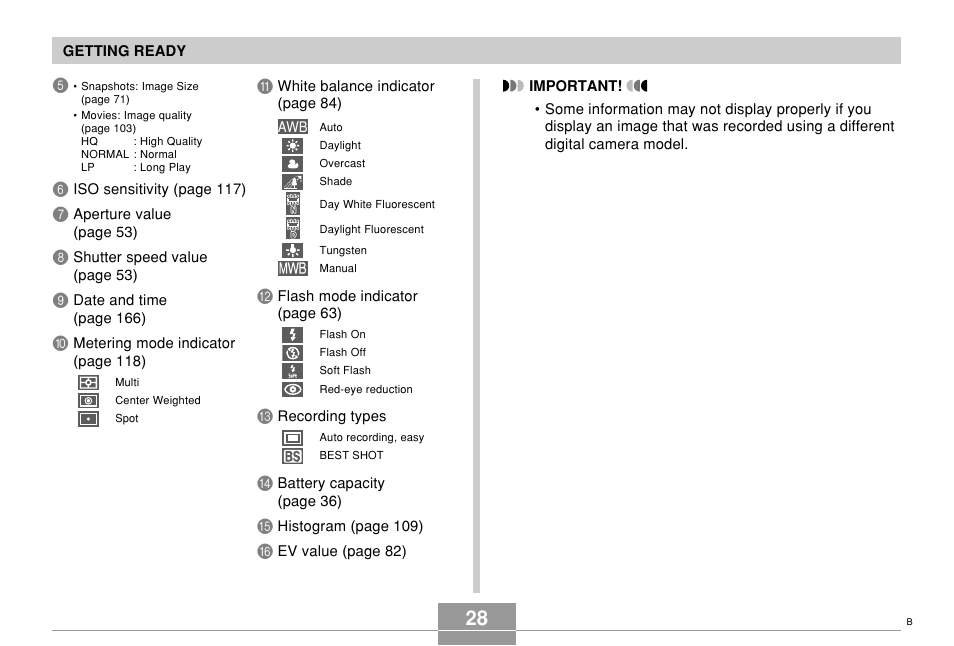 Casio EX-Z70 User Manual | Page 28 / 252