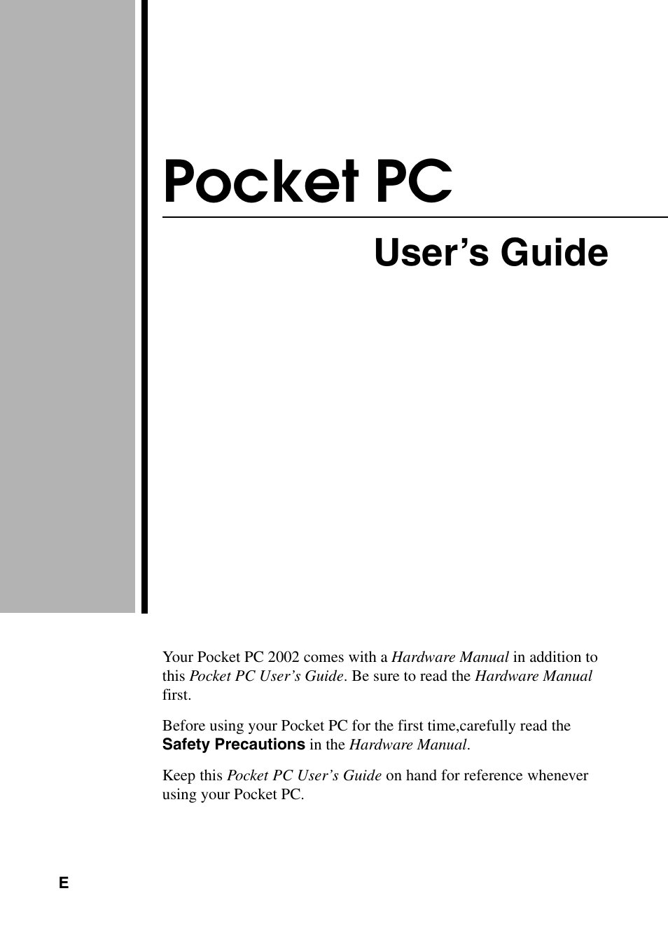 Casio E-200 User Manual | 65 pages