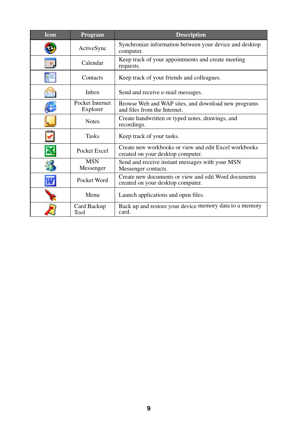 Casio E-200 User Manual | Page 9 / 65