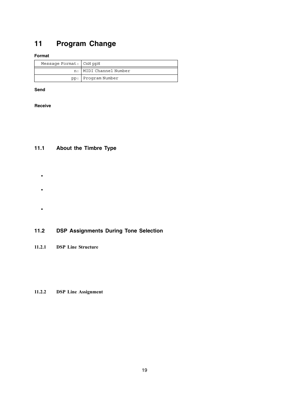 11 program change | Casio AP-200 User Manual | Page 19 / 45
