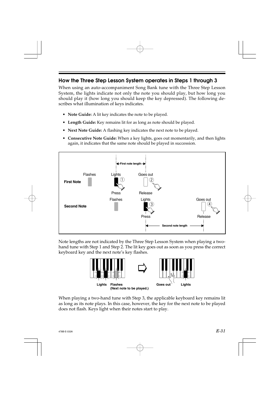 Casio LK-40 User Manual | Page 33 / 59