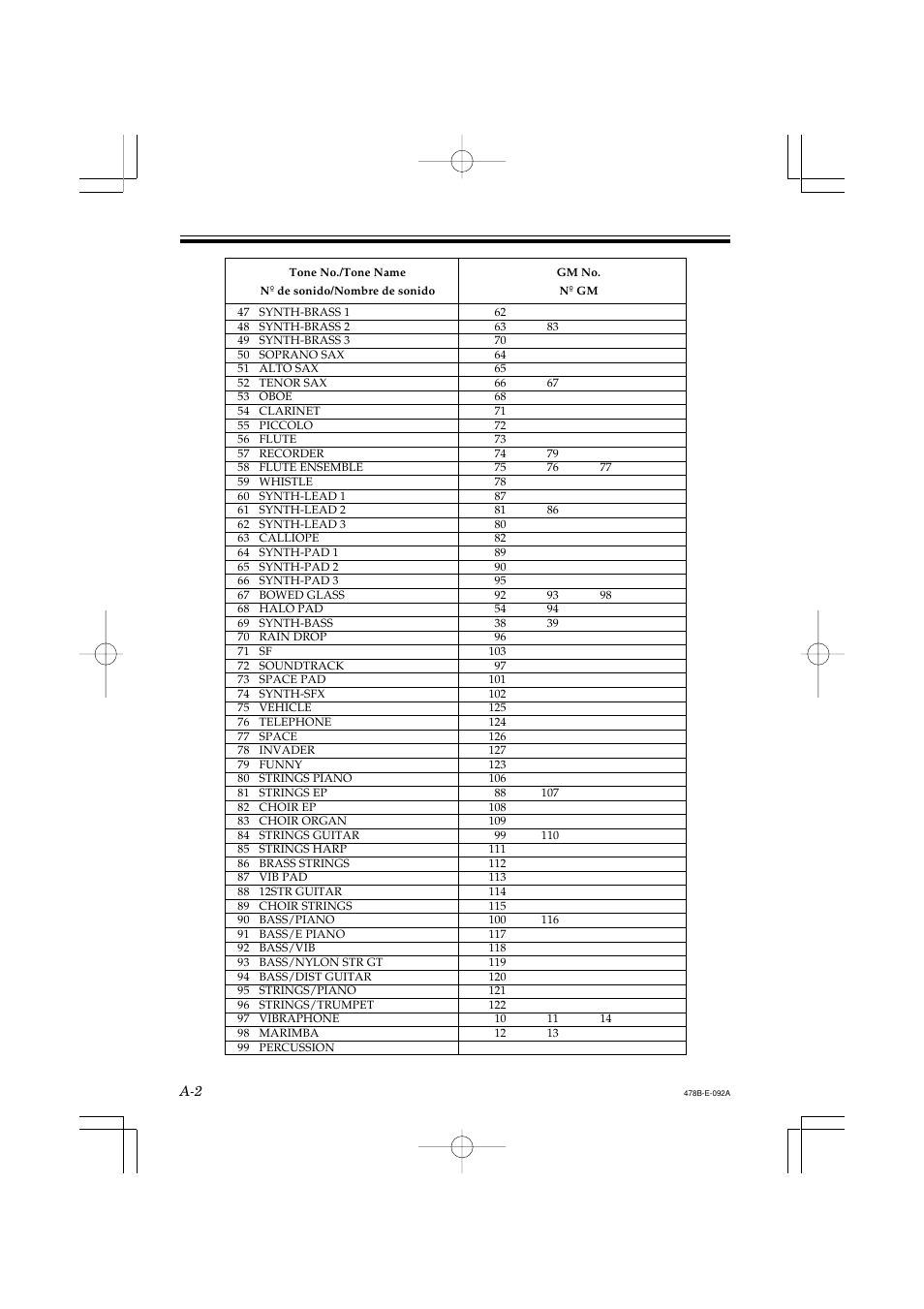 Casio LK-40 User Manual | Page 47 / 59