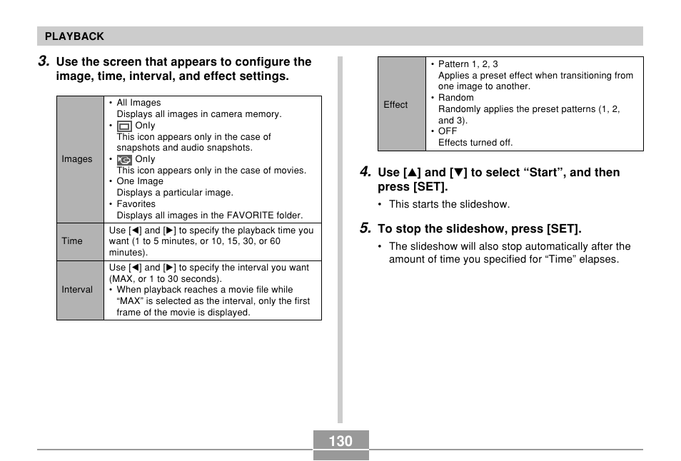 Casio EX-Z500 User Manual | Page 130 / 227