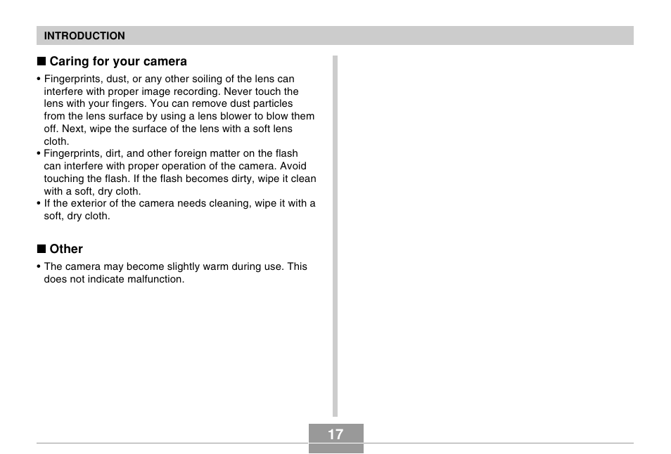 Casio EX-Z500 User Manual | Page 17 / 227