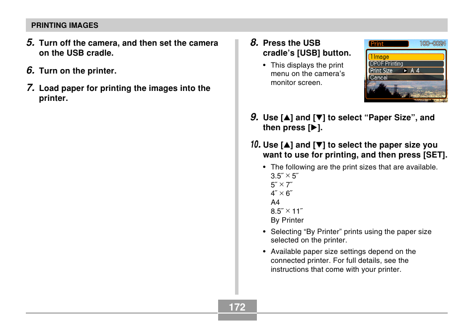 Casio EX-Z500 User Manual | Page 172 / 227