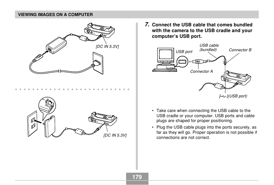 Viewing images on a computer | Casio EX-Z500 User Manual | Page 179 / 227