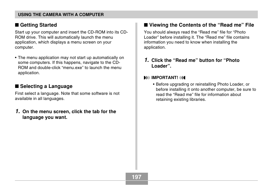 Casio EX-Z500 User Manual | Page 197 / 227